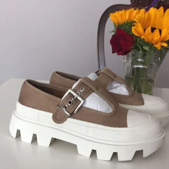 Free People Jeffrey Campbell Marley Mary Jane Platforms size 7.5 - Picture 3 of 13